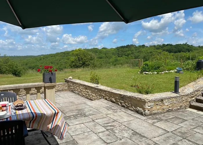 Nocleg ze śniadaniem Domaine Rossignol Tournesol Gourdon